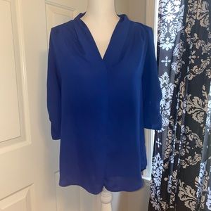 Gorgeous royal blue blouse